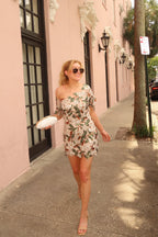 Sequin Magnolias Mini Dress