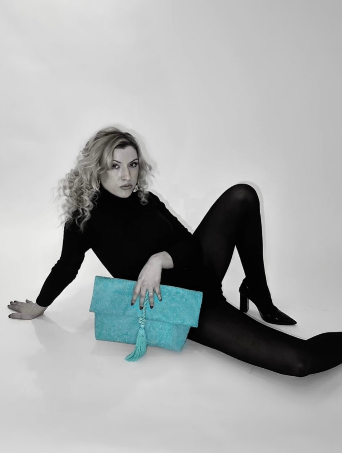 Not So Cerulean Clutch